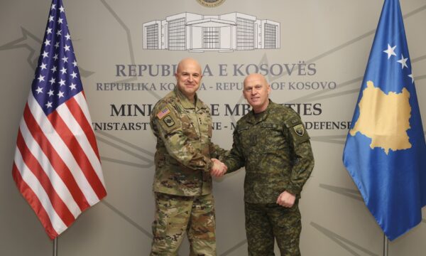 Komandanti i FSK-së takon Drejtorin e Ushtrisë së Gardave Kombëtare të SHBA-së