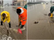 Intervenime në Obiliq për menaxhimin e pasojave nga moti i rëndë