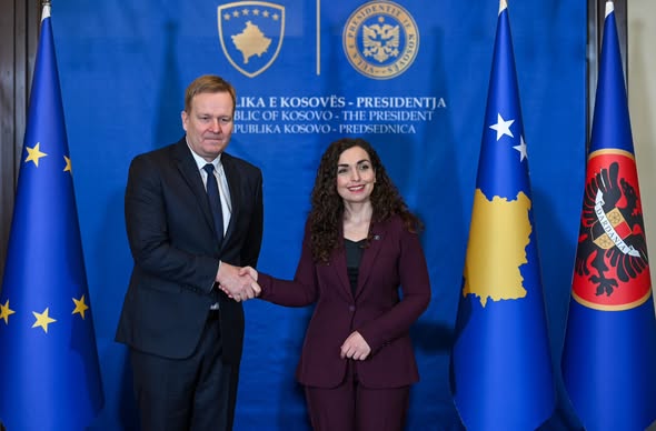 Presiedentja Osmani pas takimit me Sorensen: Kosova gati për statusin e vendit kandidat në BE