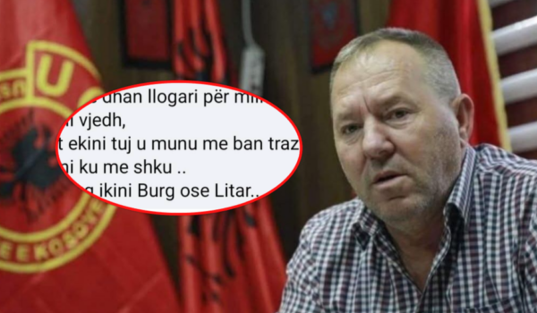 Gucati kërcënohet ‘‘me burg ose litar’’, i publikon komentet: S’lejoj që të na ndalin, ne luftojmë për të drejtat e atyre që meritojnë respekt