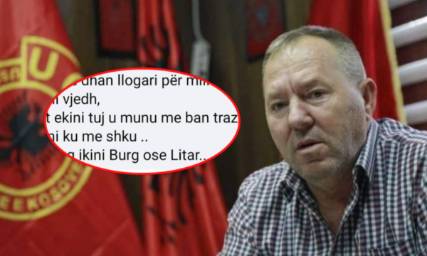 Gucati kërcënohet ‘‘me burg ose litar’’, i publikon komentet: S’lejoj që të na ndalin, ne luftojmë për të drejtat e atyre që meritojnë respekt