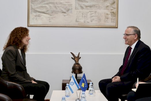 hamza-takohet-me-ambasadoren-e-izraelit-ne-kosove,-flasin-edhe-per-zhvillimet-politike