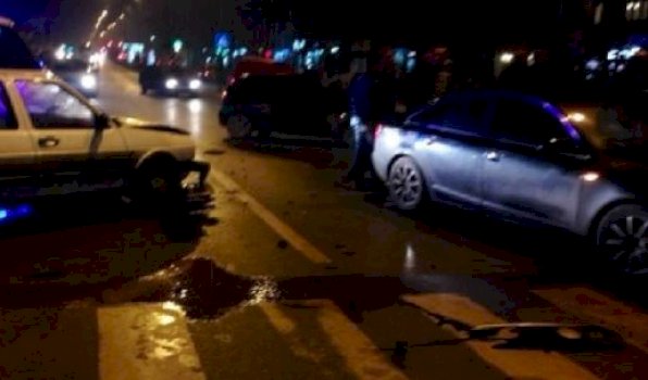 Vetura godet një këmbësor në Prishtinë