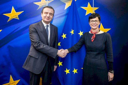 Komisionerja Marta Kos përshëndet formimin e qeverisë së re të Kosovës