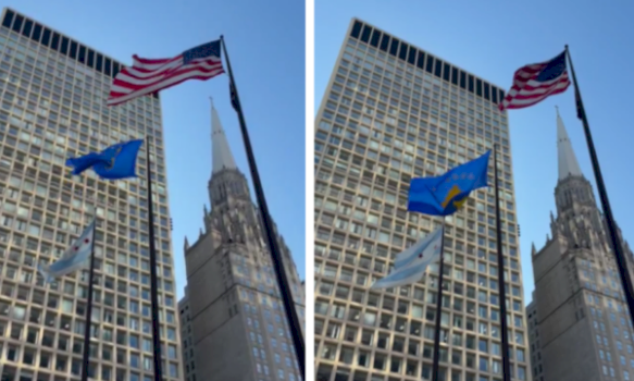 flamuri-i-kosoves-ngritet-ne-cikago-per-18-vjetorin-e-pavaresise,-valon-krahas-atij-te-shba’se