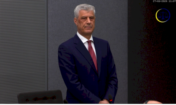 “plotesisht-i-pafajshem”,-hashim-thaci-deklarohet-para-gjykates-se-hages-per-aktakuzen-e-dyte