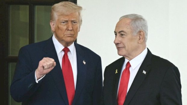 netanyahu:-regjimi-iranian-s’duhet-te-jete-i-armatosur-me-arme-berthamore,-falenderoj-trumpin-per-udheheqjen-historike