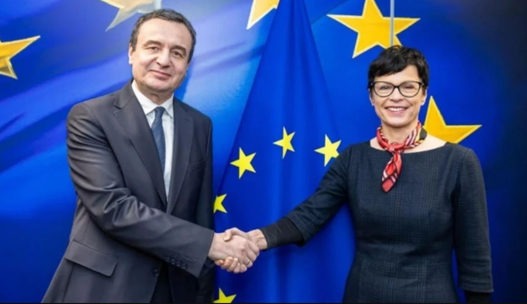 Komisionerja Marta Kos përshëndet formimin e qeverisë së re të Kosovës