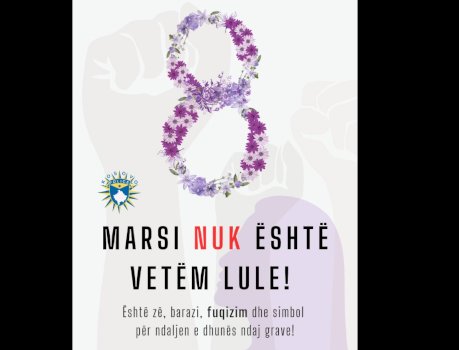 Policia  8 Marsi është zë  barazi  fuqizim dhe simbol për ndalimin e dhunës ndaj grave