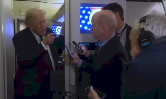 trump-ia-ben-me-gisht-gazetares:-je-nje-person-shume-i-bezdisshem