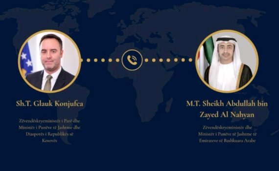 konjufca-telefonon-ministrin-e-jashtem-te-emirateve-te-bashkuara,-denon-sulmet-e-iranit