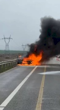 digjet-nje-veture-ne-autostraden-“ibrahim-rugova”