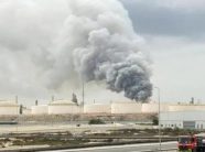 sulmohet-kompleksi-i-naftes-ne-bahrein,-pamje