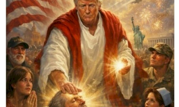 trump-e-paraqet-veten-si-nje-sherues-hyjnor-ne-nje-postim-te-ri-mes-luftes-ne-iran