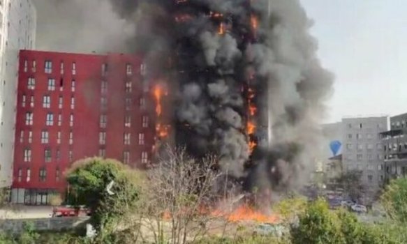 zjarri-ne-kompleksin-12-katesh-ne-tirane,-arrestohen-4-persona