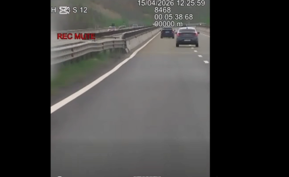 policia-denon-rende-shoferin-pasi-u-kap-duke-vozitur-182km/h-me-veture-pa-regjistrim