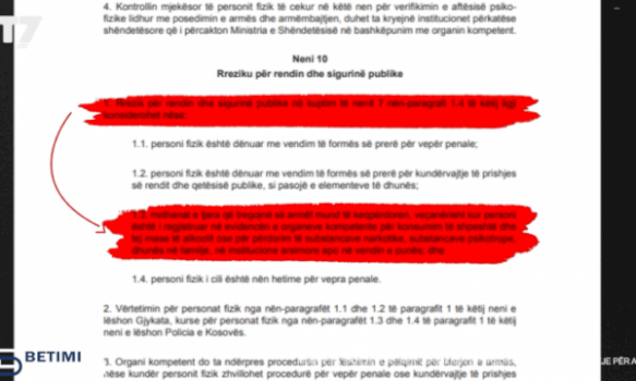 ministria-e-brendshme-i-leshoi-kocit-lejen-per-arme-perkunder-se-ishte-ne-evidence-te-policise-per-narkotik