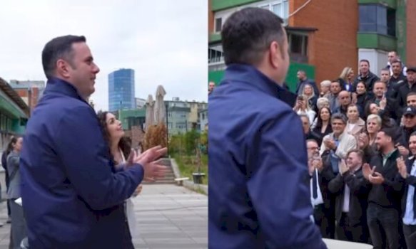 Vjosa Osmani dhe Lumir Abdixhiku nisin serinë "Hajde folim" me takime direkte me qytetarët 
