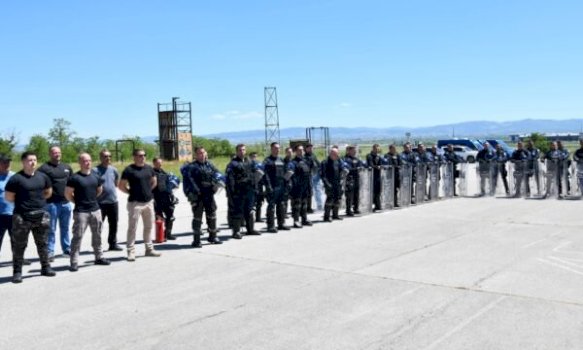 policia-trajnon-65-zyrtare-per-‘‘ballafaqim-me-turma’’:-ne-fokus-ishte-ngritja-e-kapaciteteve-profesionale-dhe-operative