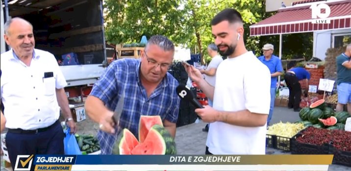  Më shumë kam unë mishteri se fletëvotime    Curri LIVE nga Gjakova me batuta dhuron spektakël në Kanal 10