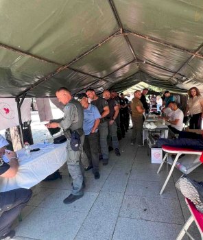 Policia e Kosovës shënon Ditën Botërore të Dhurimit të Gjakut me aktivitet humanitar
