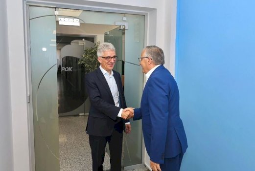 hamza-takohet-me-ambasadorin-rudolph,-flasin-per-zhvillimet-politike-dhe-stabilitetin-institucional