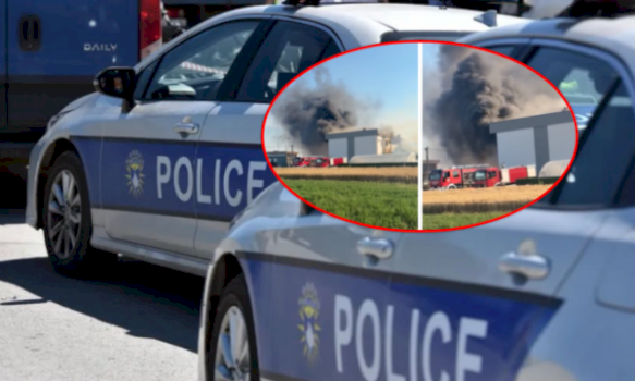 zjarri-ne-objektin-ne-vragoli-te-fushe-kosoves,-deklarohet-policia:-s’ka-persona-te-lenduar,-bashke-me-zjarrfikesit-po-merremi-me-rastin