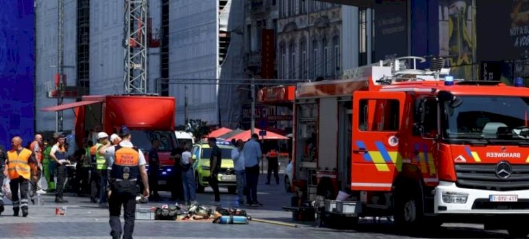 zjarr-ne-nje-ndertese-ne-bruksel,-raportohet-per-disa-te-vdekur