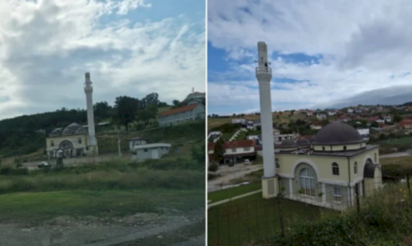 stuhia-e-fuqishme-rrezoi-minaren-e-xhamise-ne-fshatin-temeqine-te-malisheves,-bik-atje-vjen-me-reagim