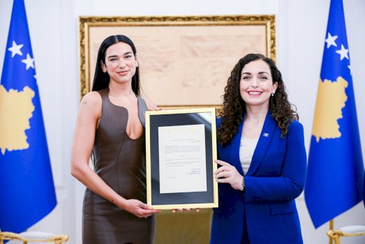 osmani:-dua-lipa-beri-njerezit-te-dashurohen-me-kosoven