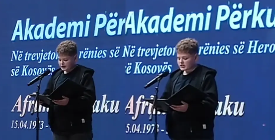 Djali i Afrim Bunjakut i preku të gjithë me fjalët për babanë: Më mungon dora dhe prania jote
